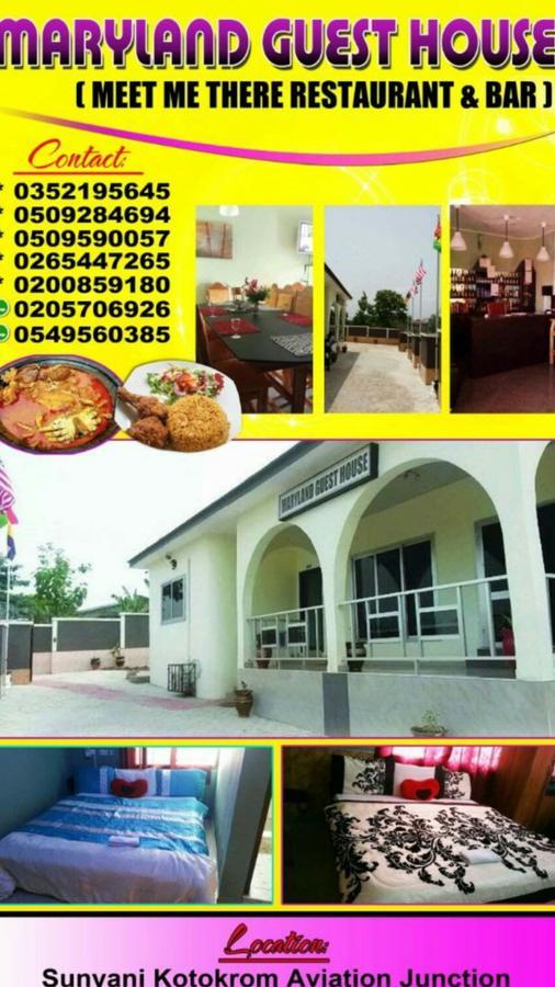 Maryland Guest House Sunyani Zewnętrze zdjęcie